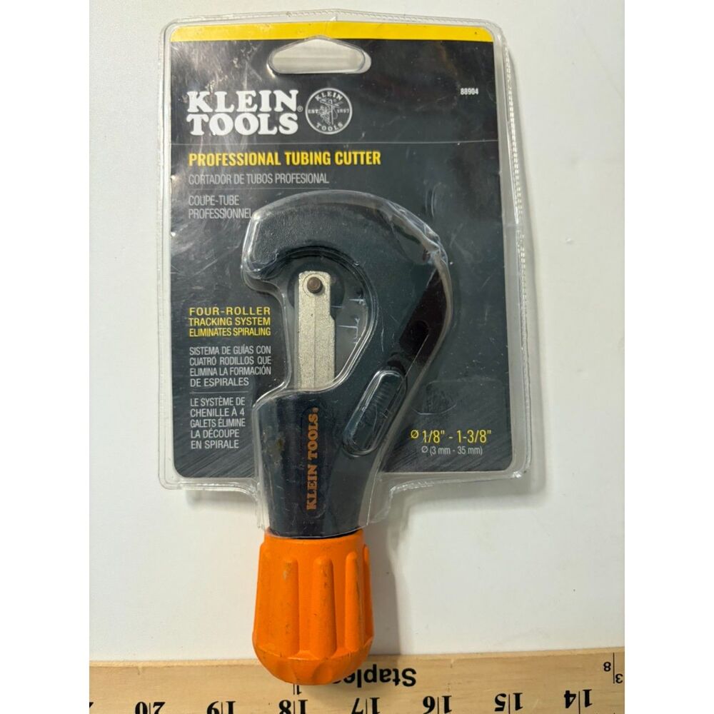 Klein tools 88904 professional 4-roller tubing cutter